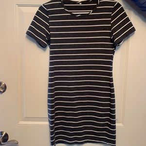 Stripped t-shirt dress